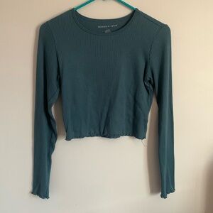 Blue long sleeve shirt!